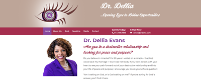 Dr. Dellia Evans, Opening Eyes to Divine Opportunities