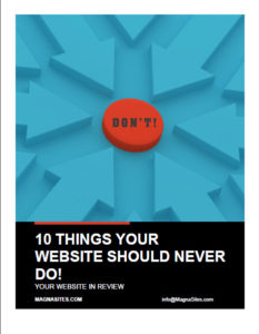 10 Things Your Website Should Never Do